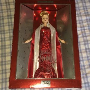 Red Barbie 2000 collectible